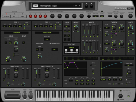 KORG Prophecy v1.1.0 / v1.0.2 WiN MacOSX